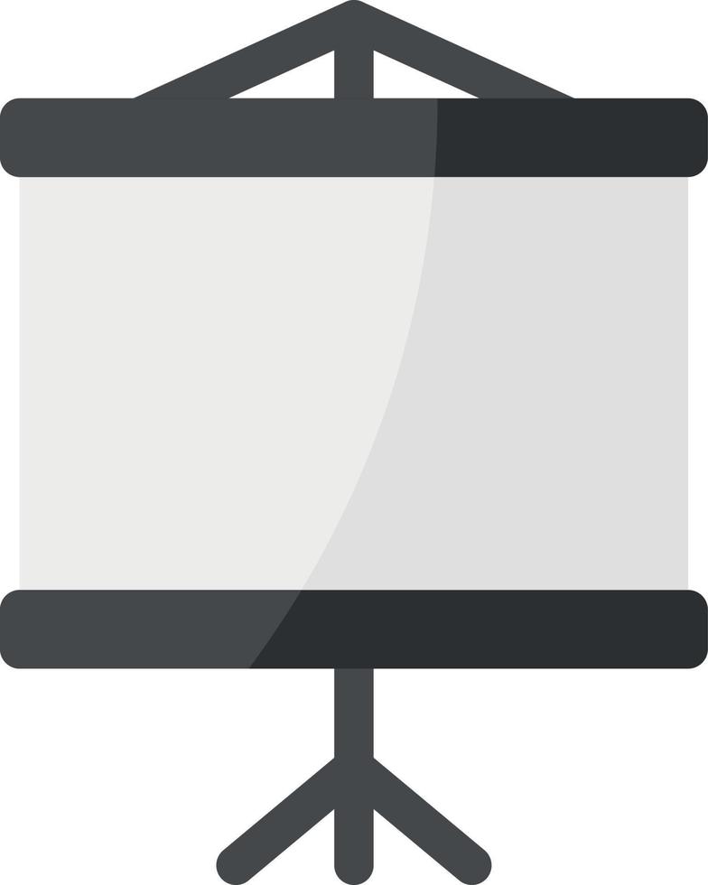 simple projector screen vector icon, editable, 48 pixel