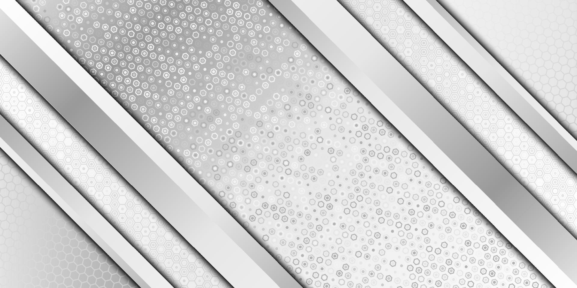 unique luxury metallic white background vector