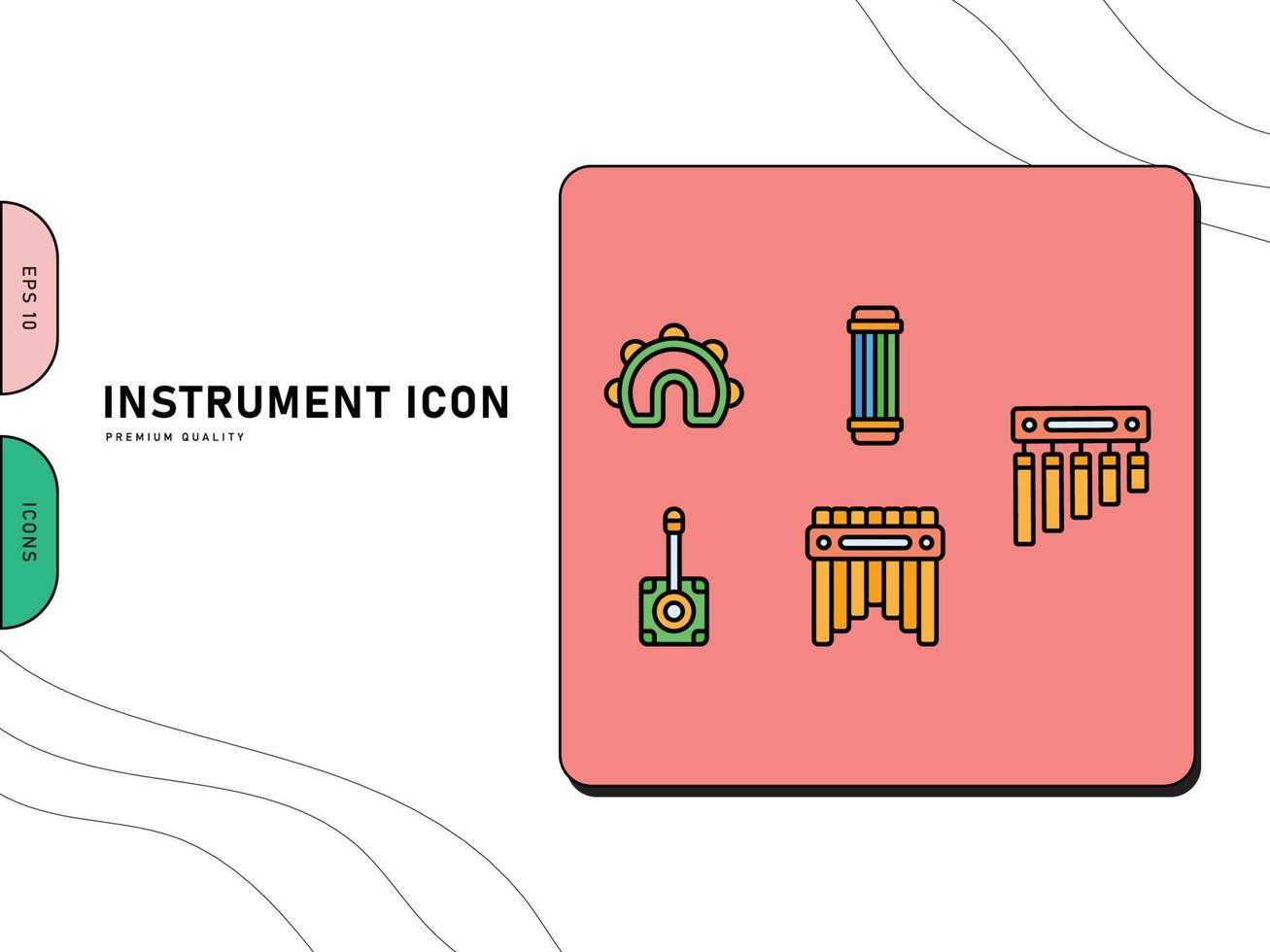 Music Instrument Icon Free Vector