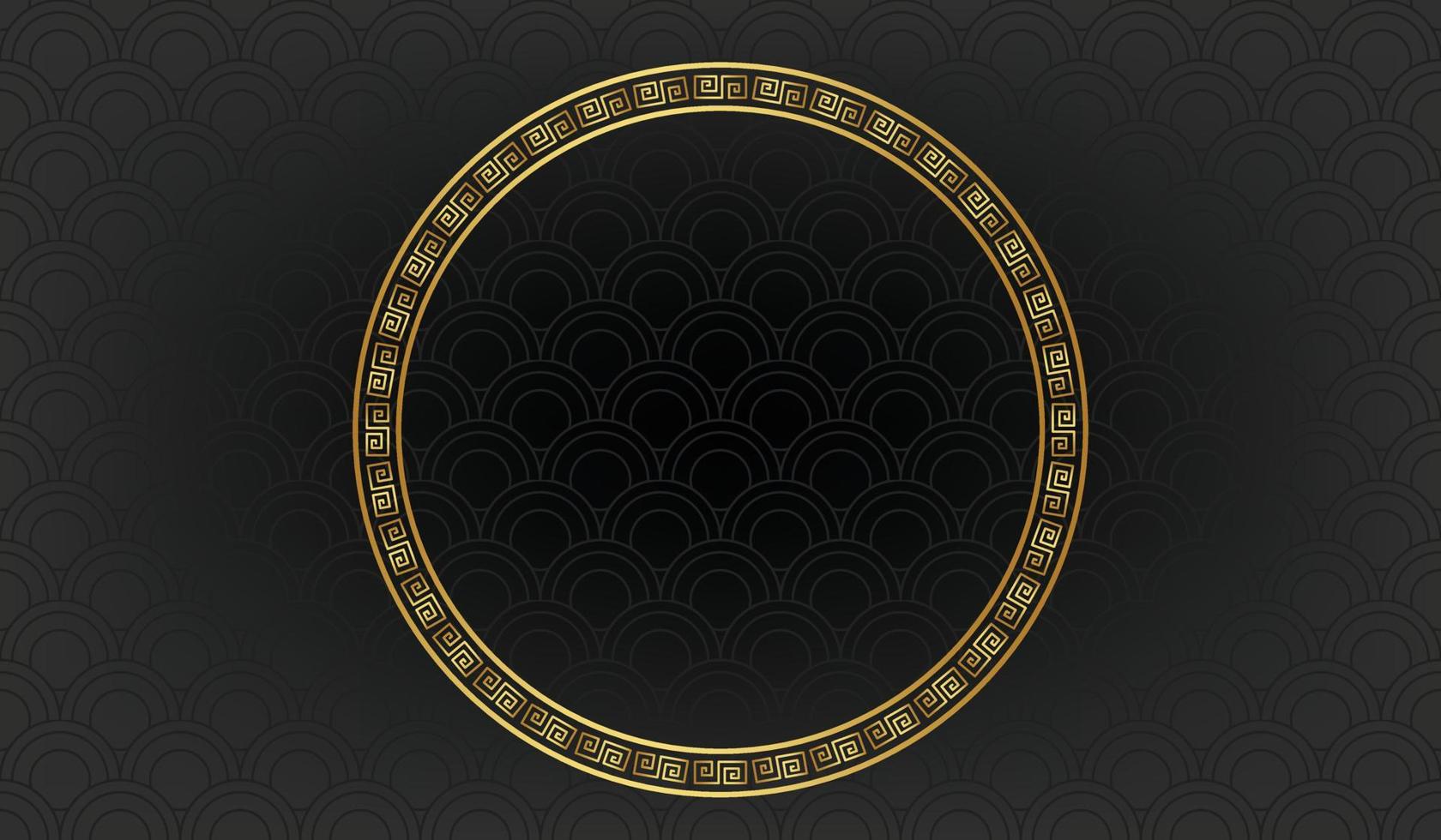 chinese new year pattern illustration background wallpaper banner template flyer poster event label backdrop modern vector design concept premium color digital card ornamental black gold luxury
