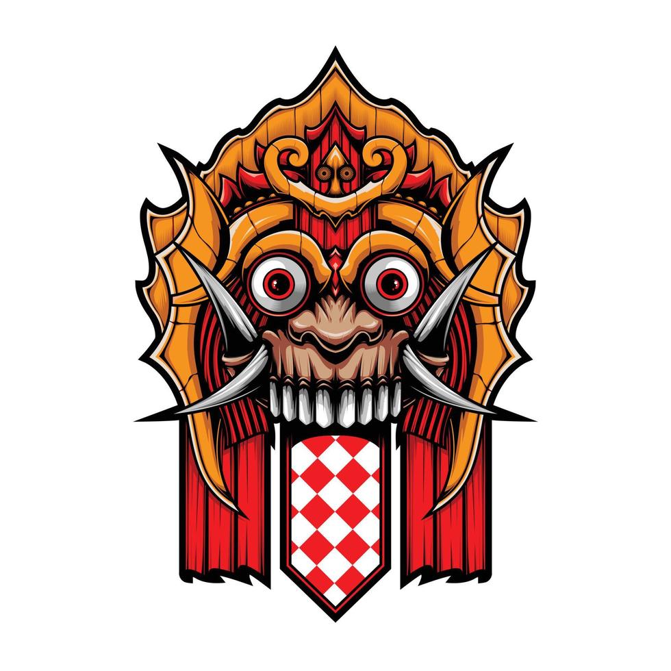 Rangda A Legacy of Gods Island vector