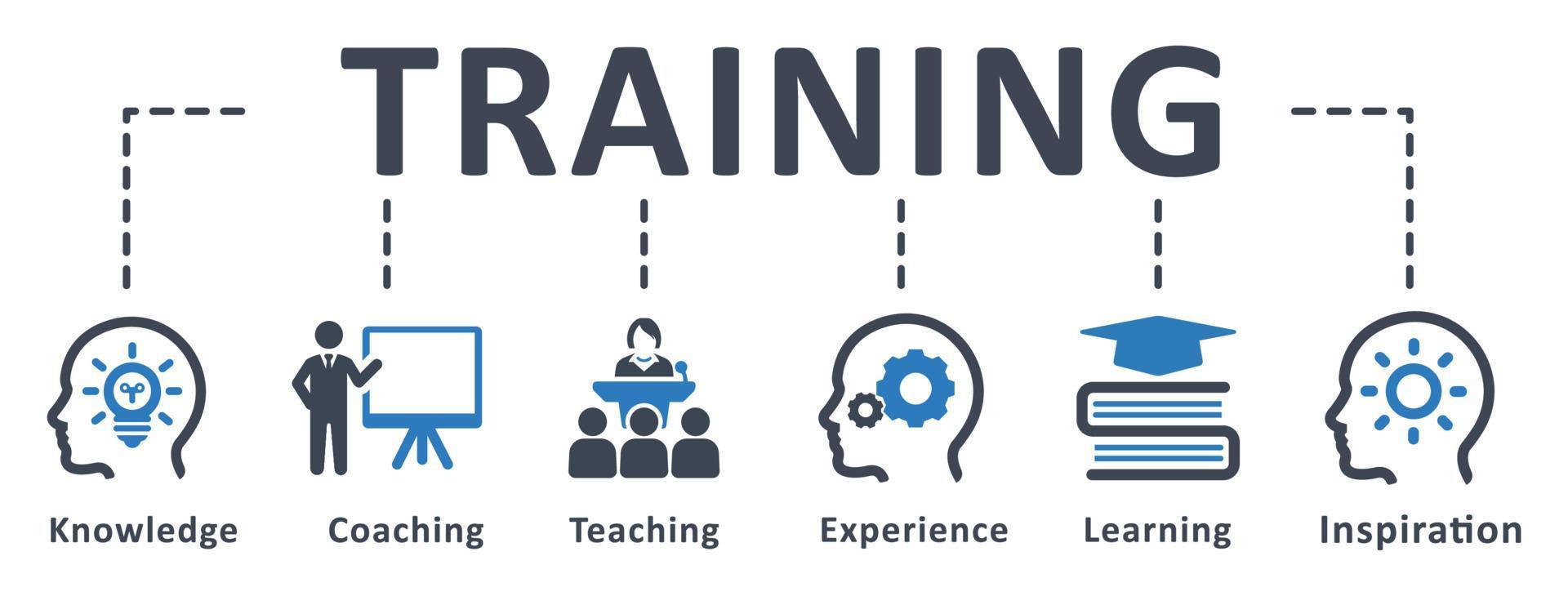 Training icon vector illustration . seminar, coach, teaching