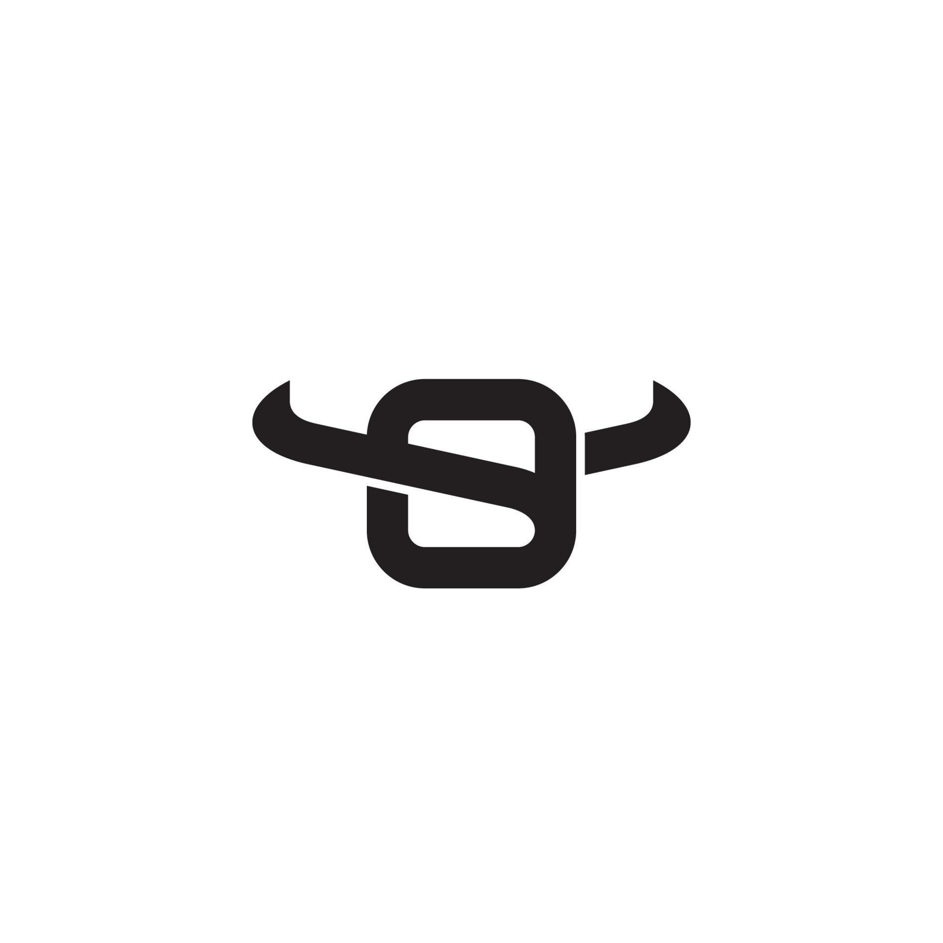 Letter O and Bull logo or icon design 4972252 Vector Art at Vecteezy