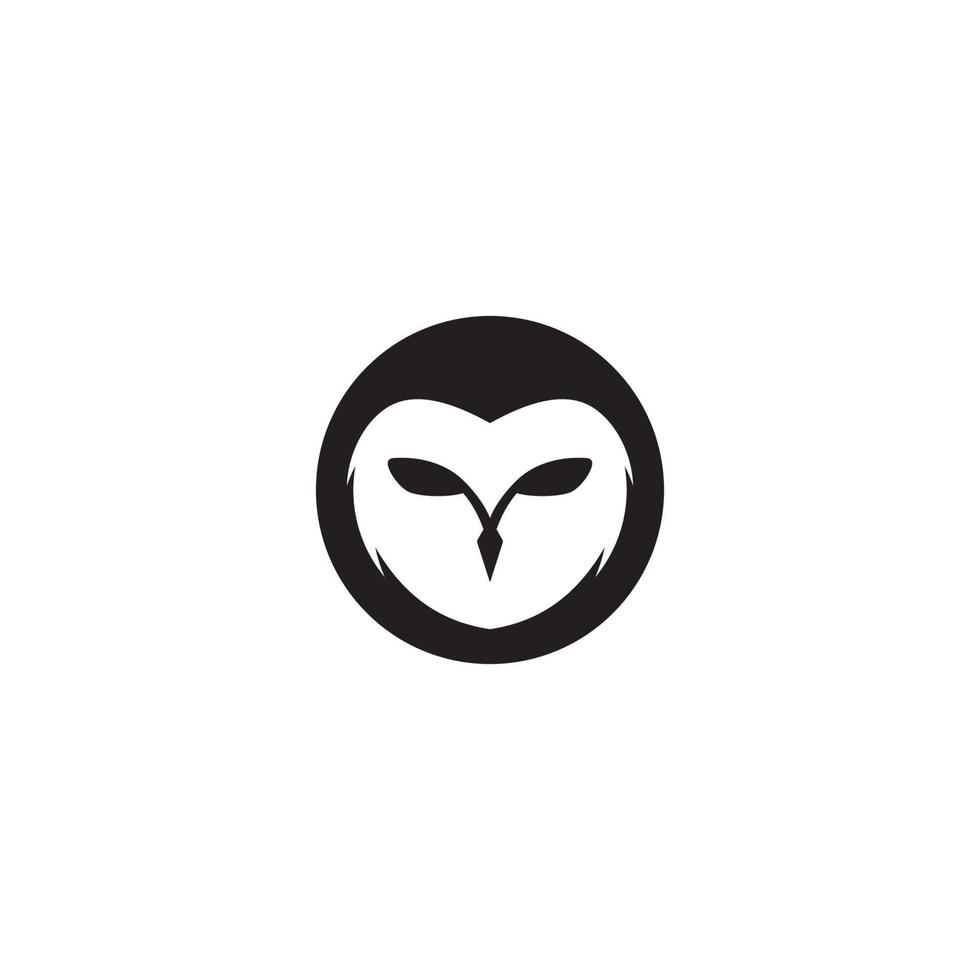 Owl logo or icon design vector