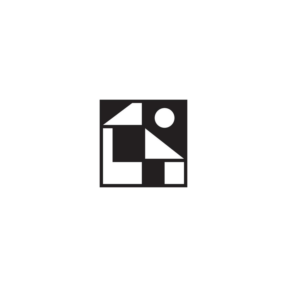 Abstract Art logo or icon design 4973627 Vector Art at Vecteezy