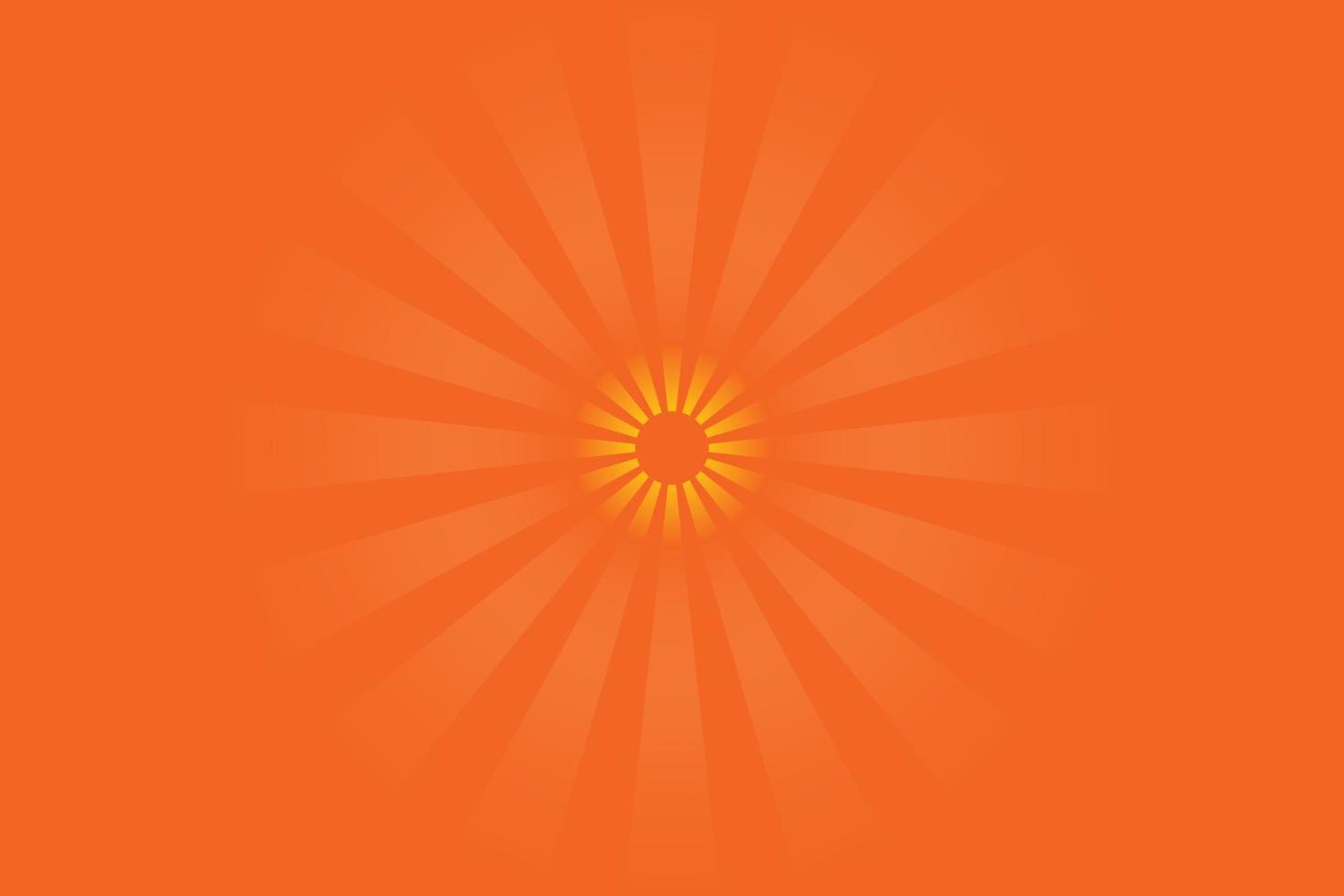 spinning background orange Vector