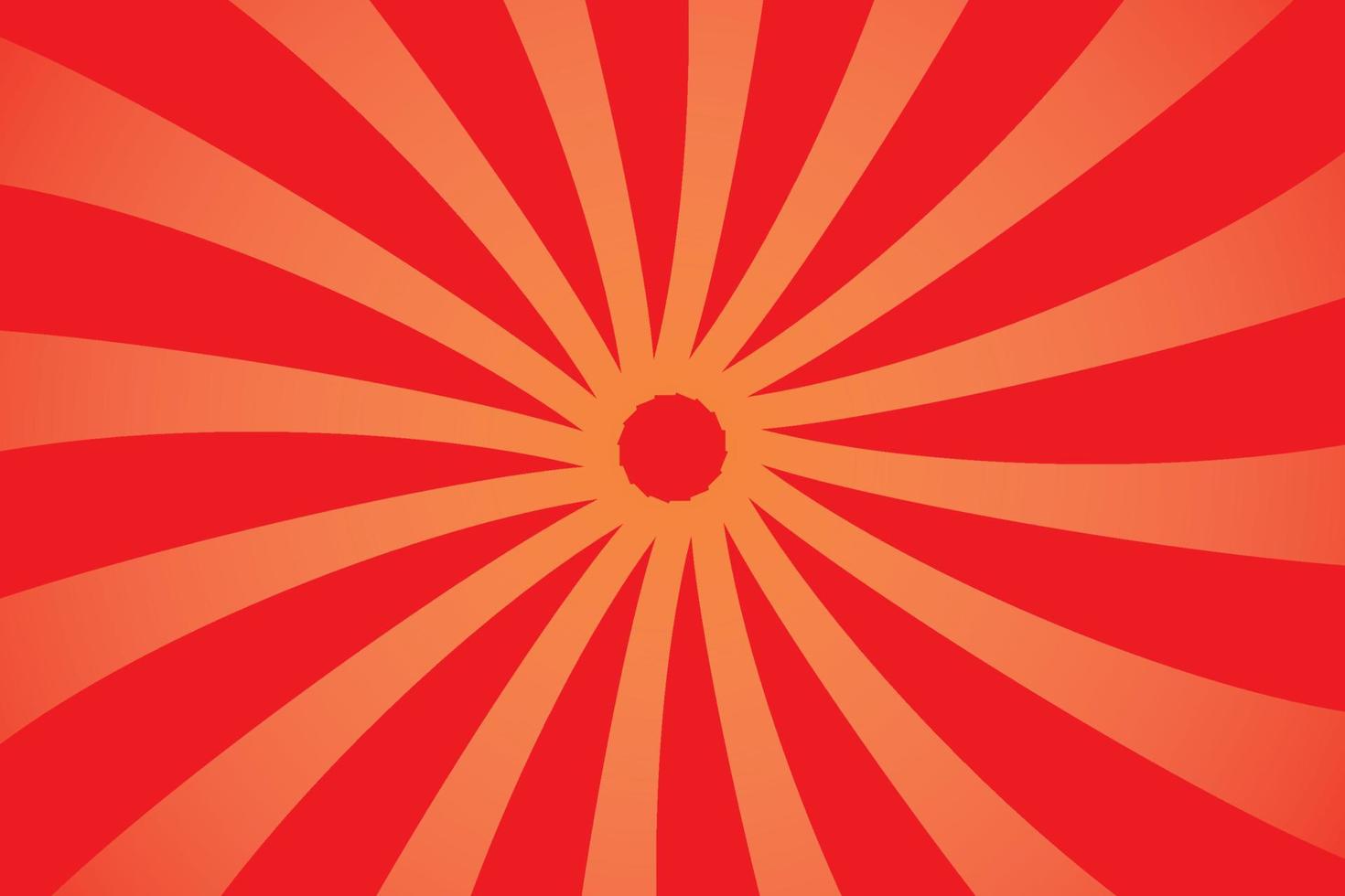 fondo giratorio naranja vector