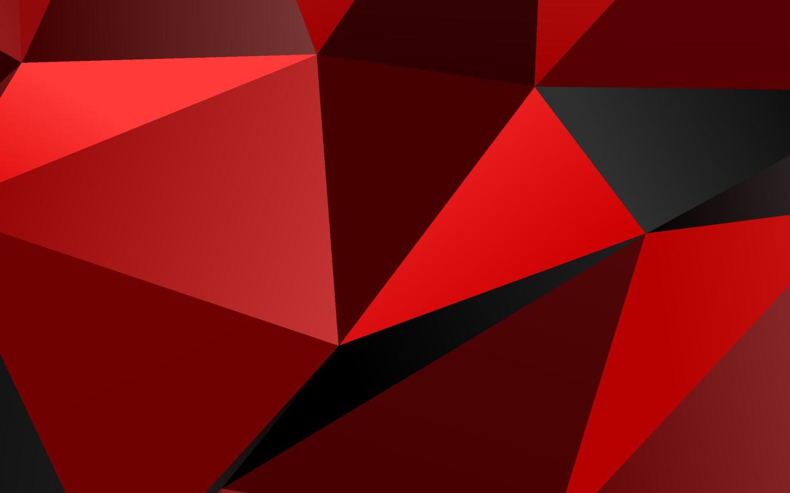 Light Red vector abstract mosaic background.