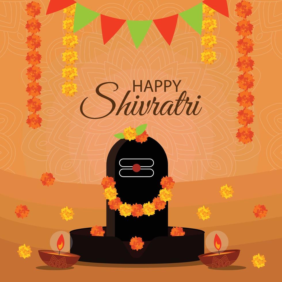 Maha Shivratri Background vector