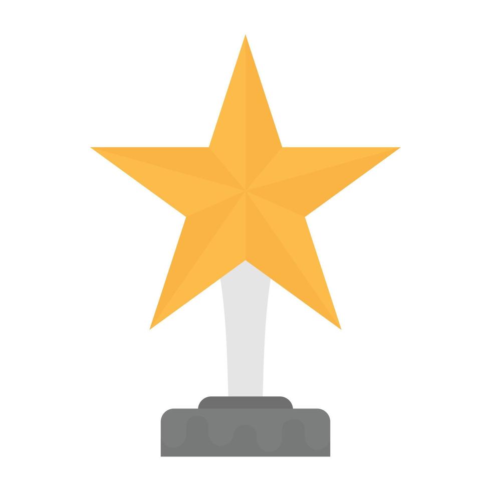 Trendy Trophy Concepts vector