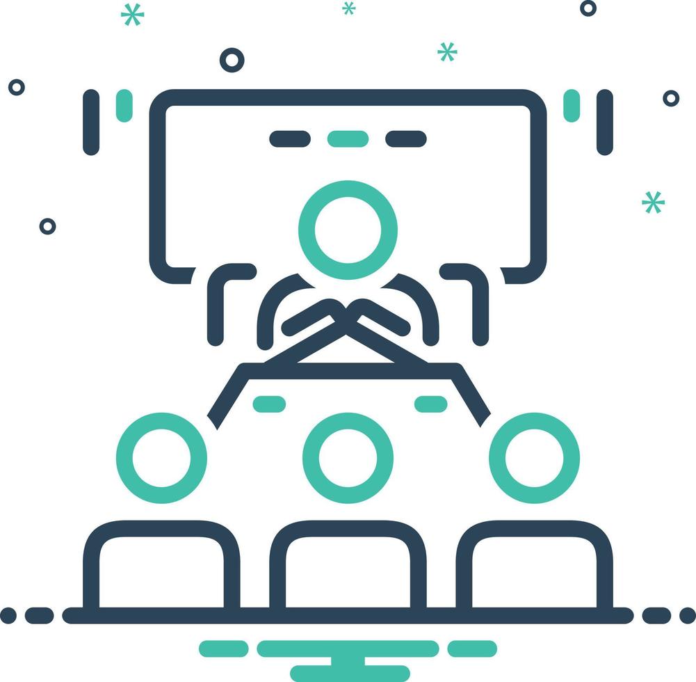 Mix icon for faculties vector