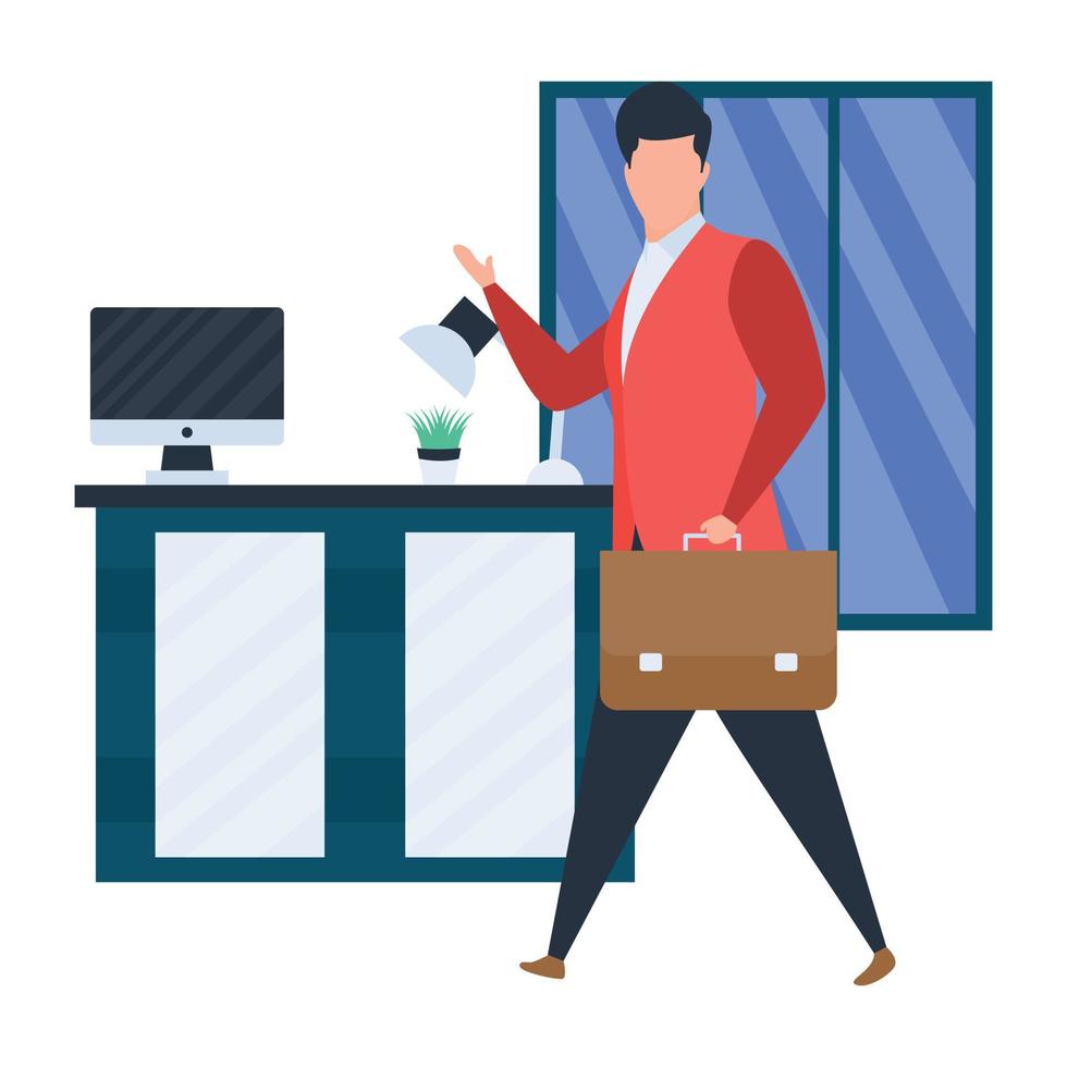 Male Entrepreneur Concepts vector