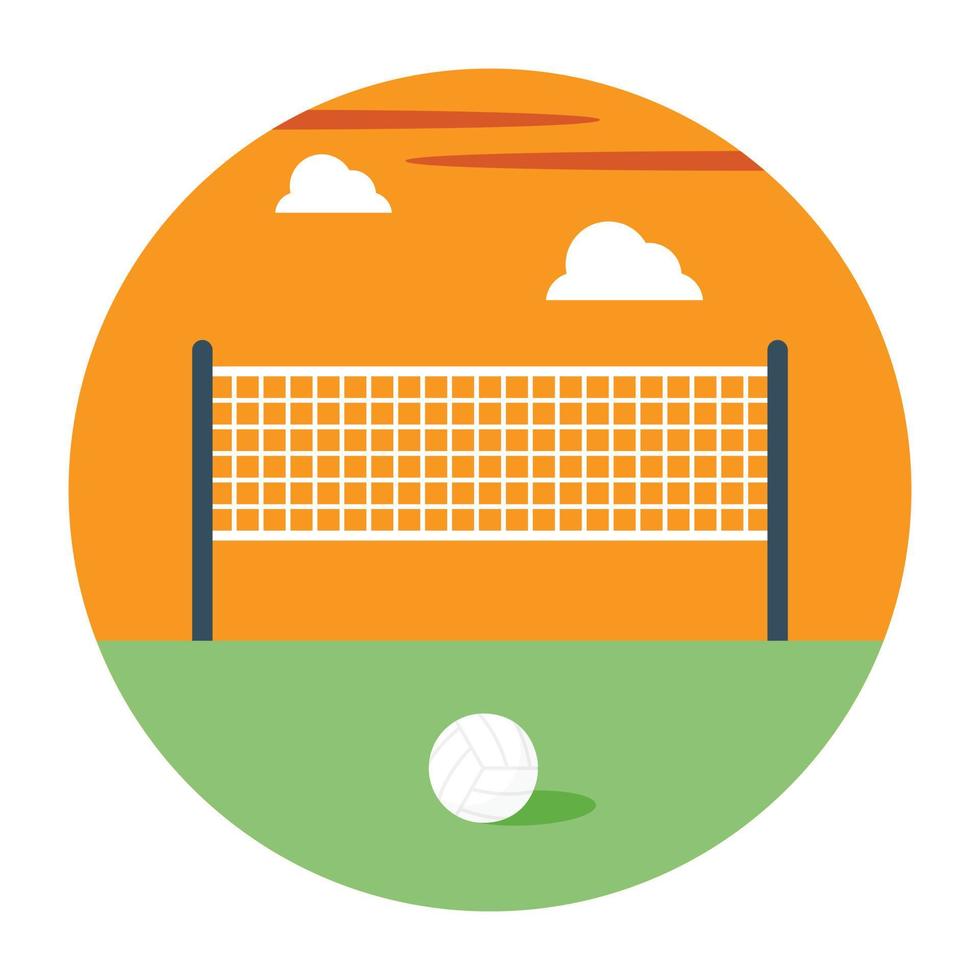 Beach Volleyball Concepts vector