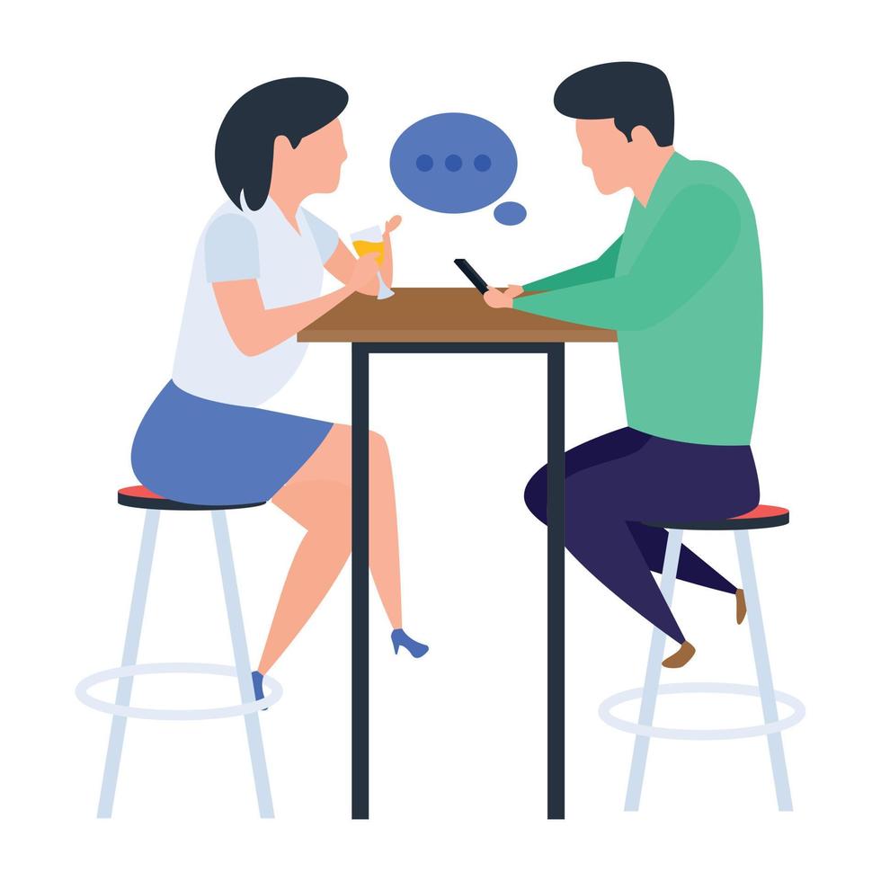 Talking Each Other vector
