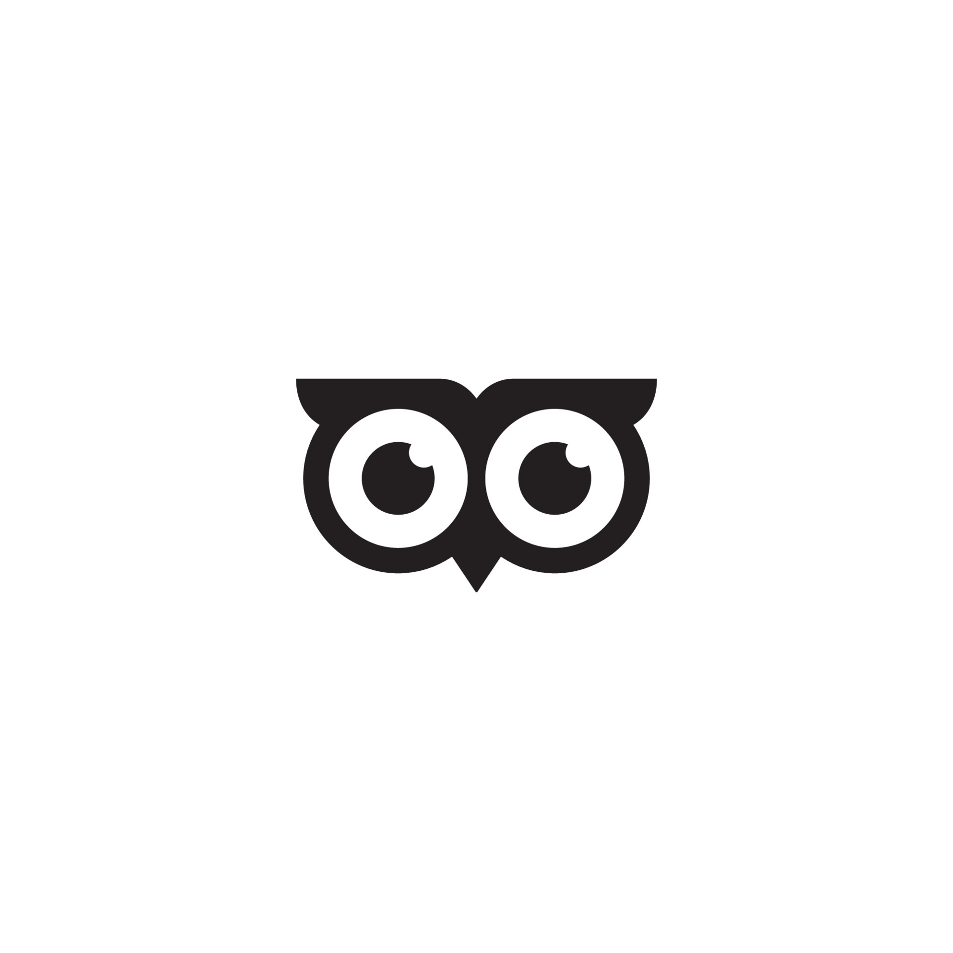 Eyes logo or icon design 4975500 Vector Art at Vecteezy