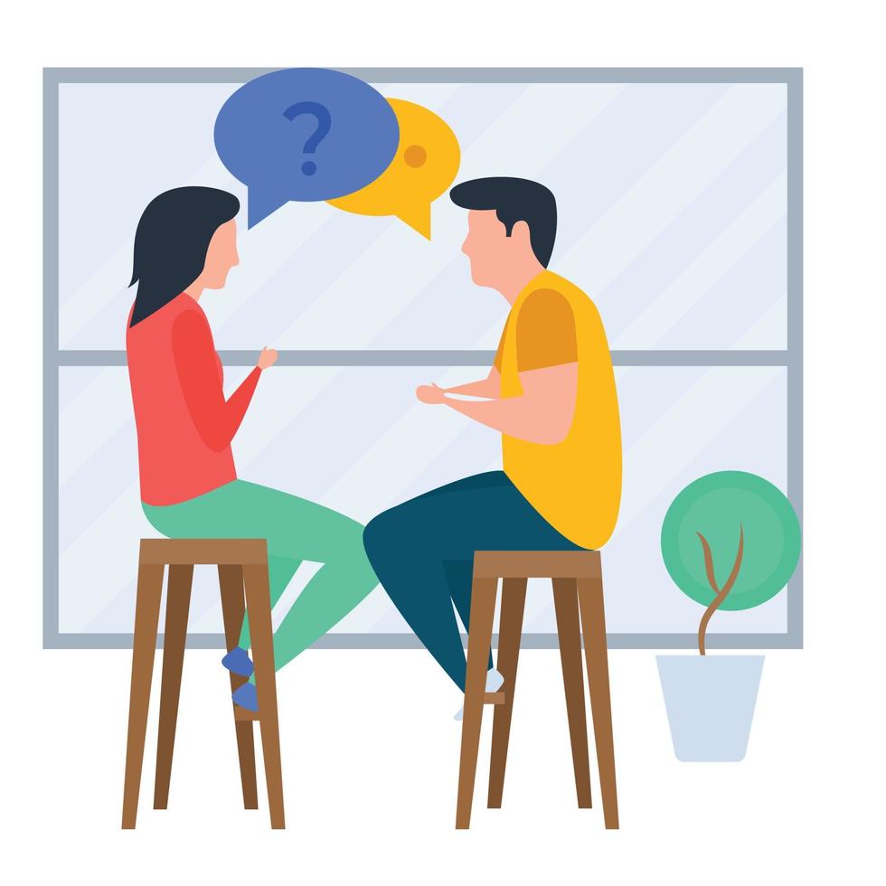 Talking Each Other vector