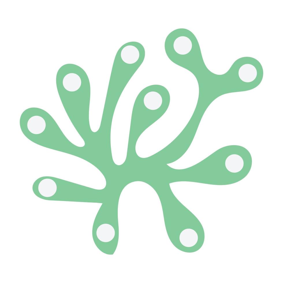 Trendy Seaweed Concepts vector