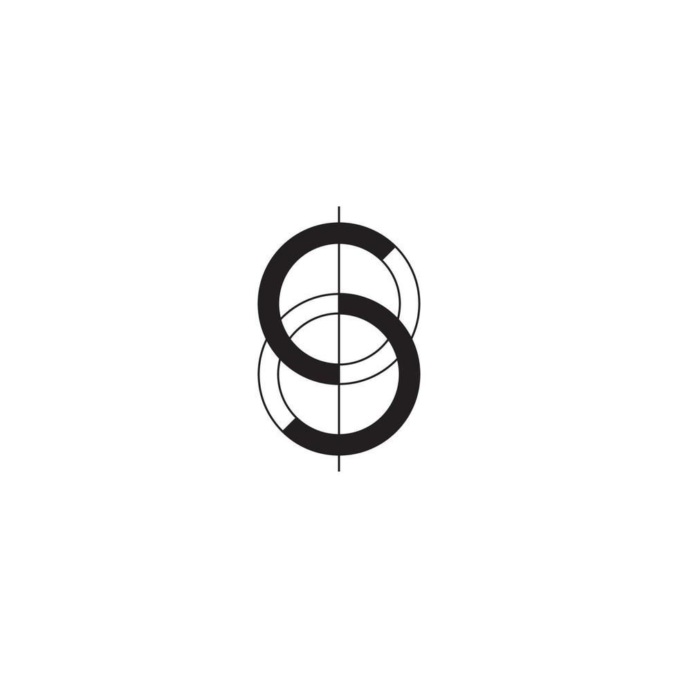an Abstract logo or icon design vector