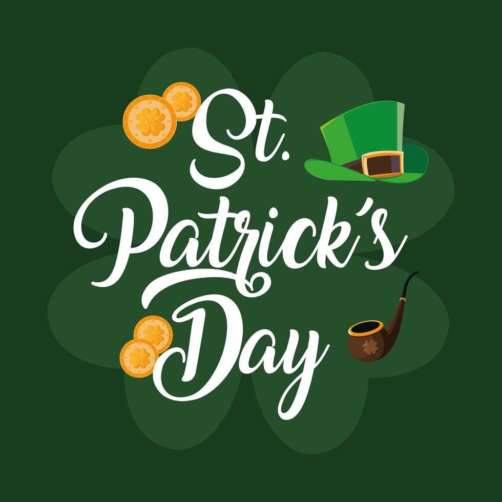 Happy saint patricks day vector design