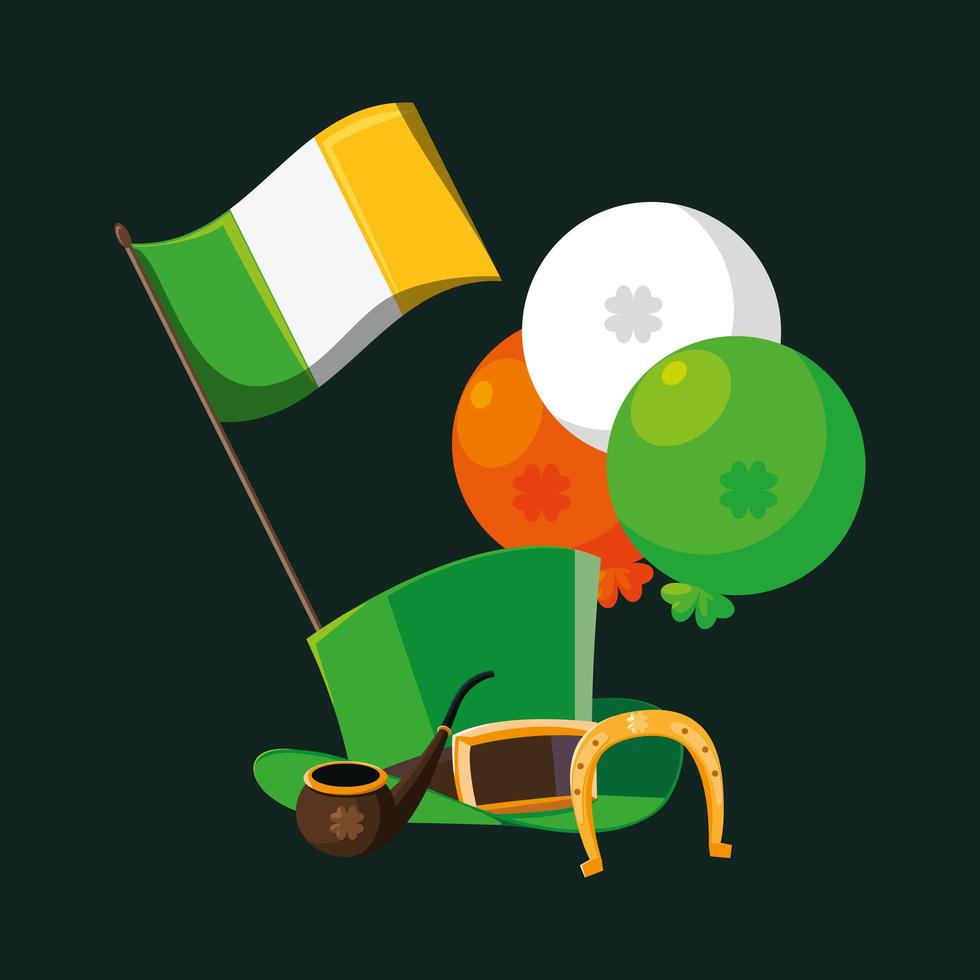 feliz día de san patricio diseño vectorial vector