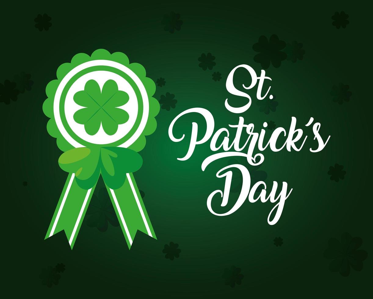 Happy saint patricks day vector design