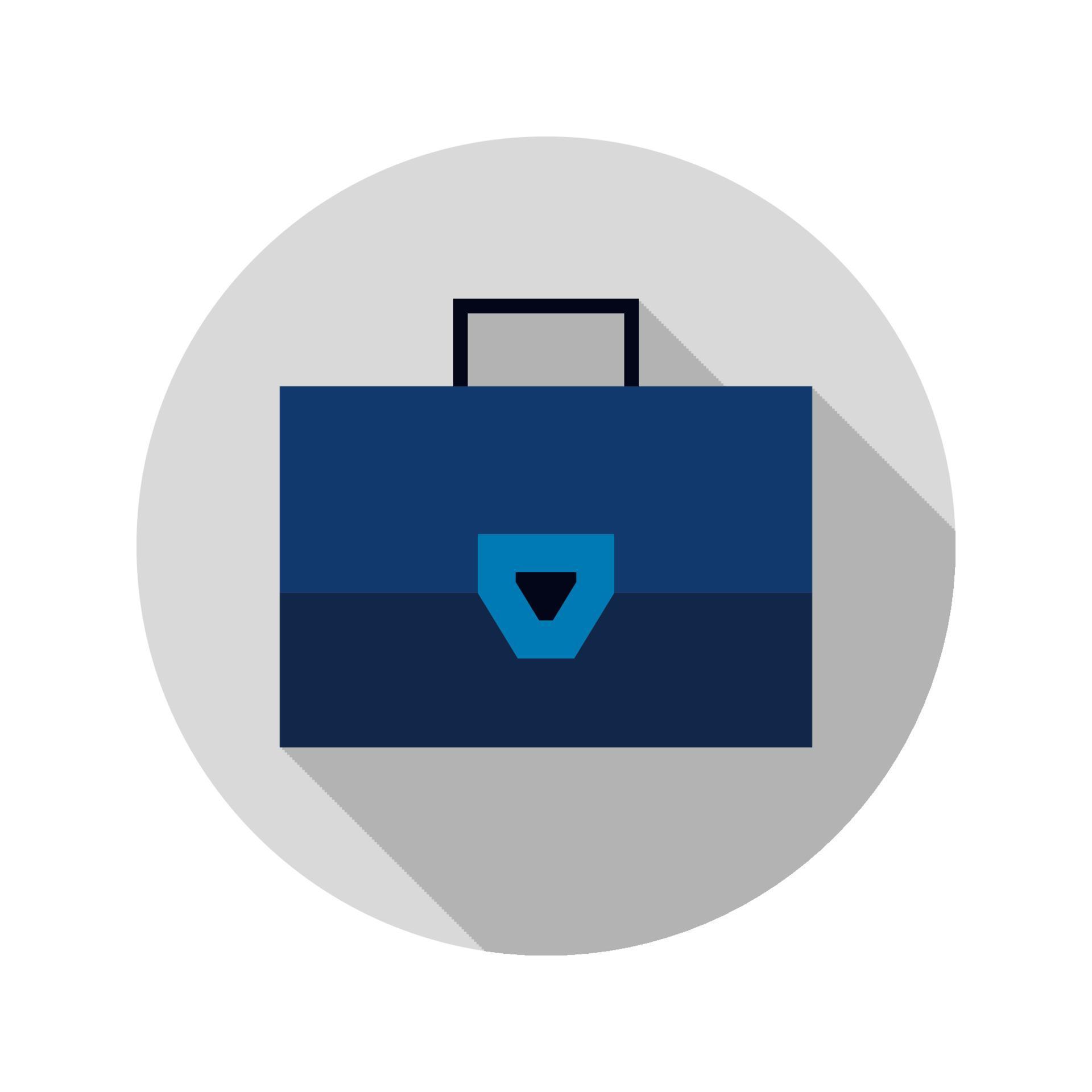 Flat Suitcase Circle Icon 4977027 Vector Art at Vecteezy