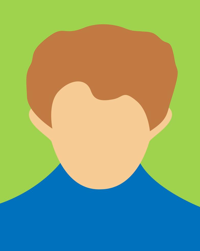 Illustration vector design of man avatar