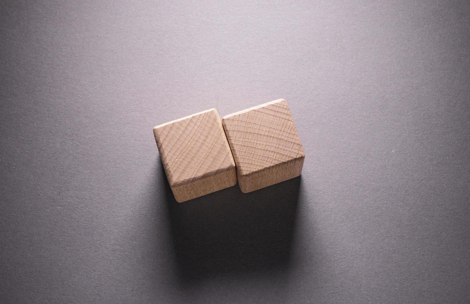 Wooden Geometric Shapes Cubes photo