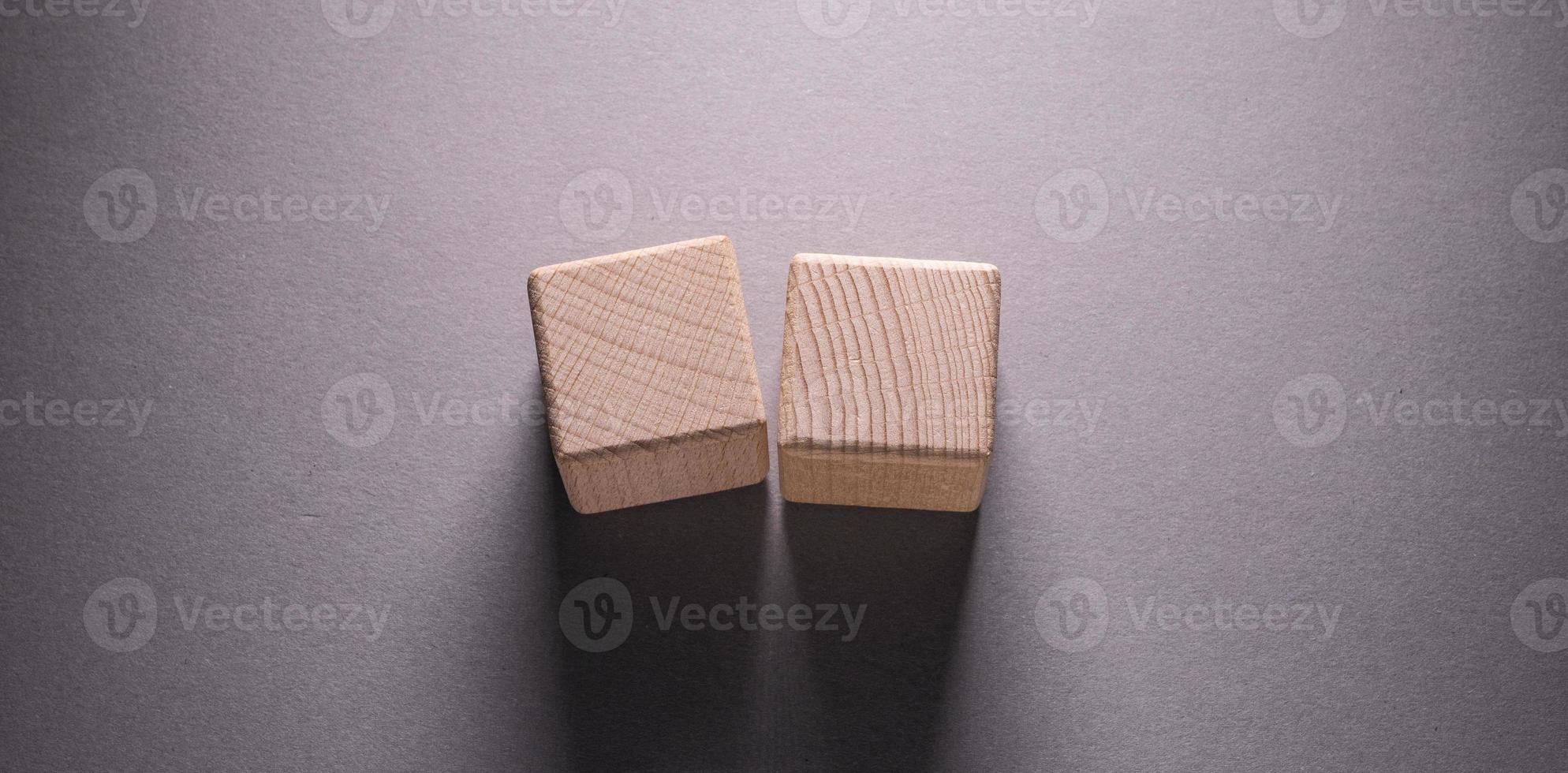Wooden Geometric Shapes Cubes photo