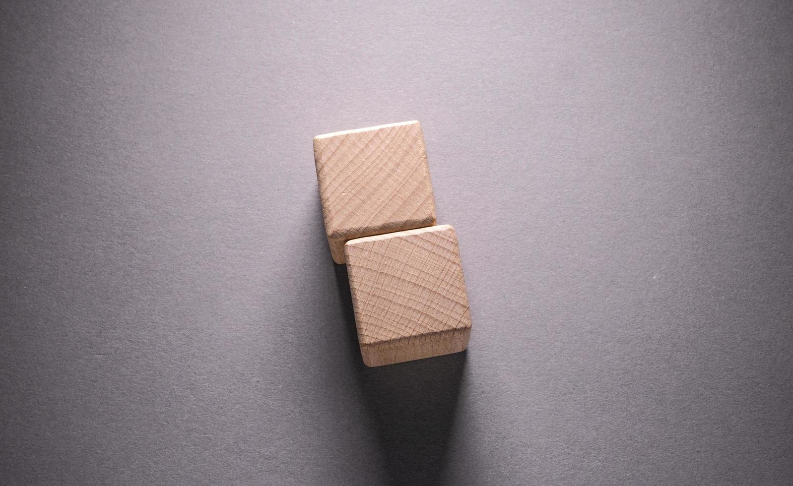 Wooden Geometric Shapes Cubes photo