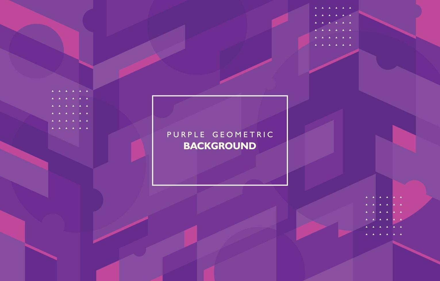 Purple Geometric Background vector
