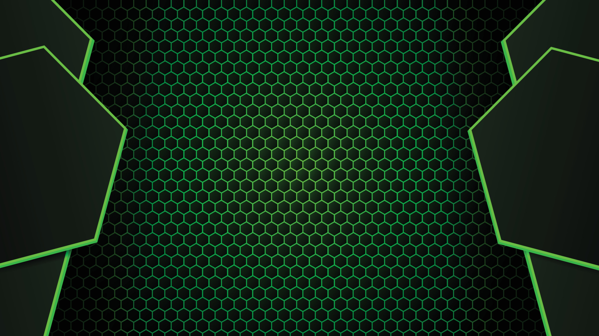 Green Neon Background