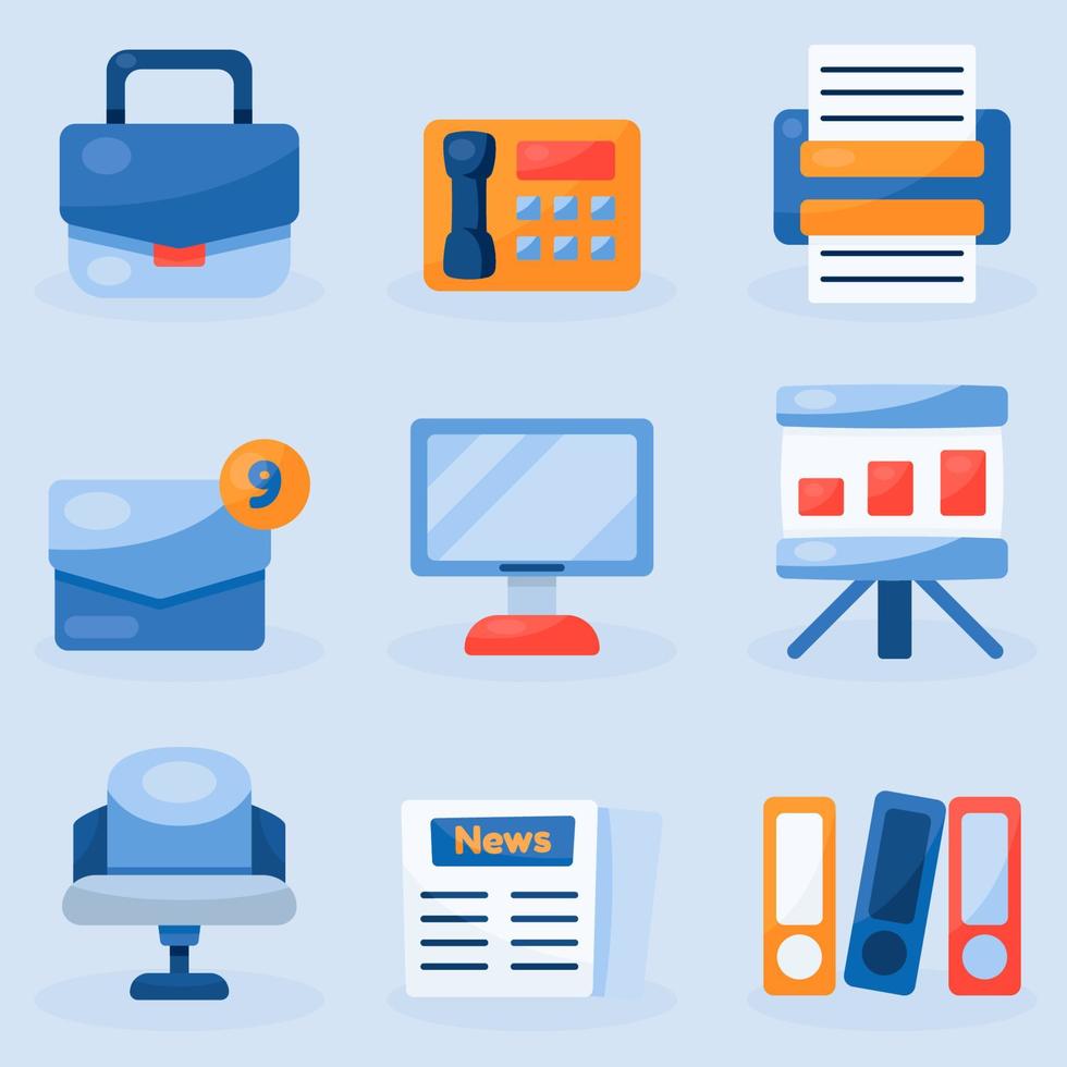 Office Icon Pack vector