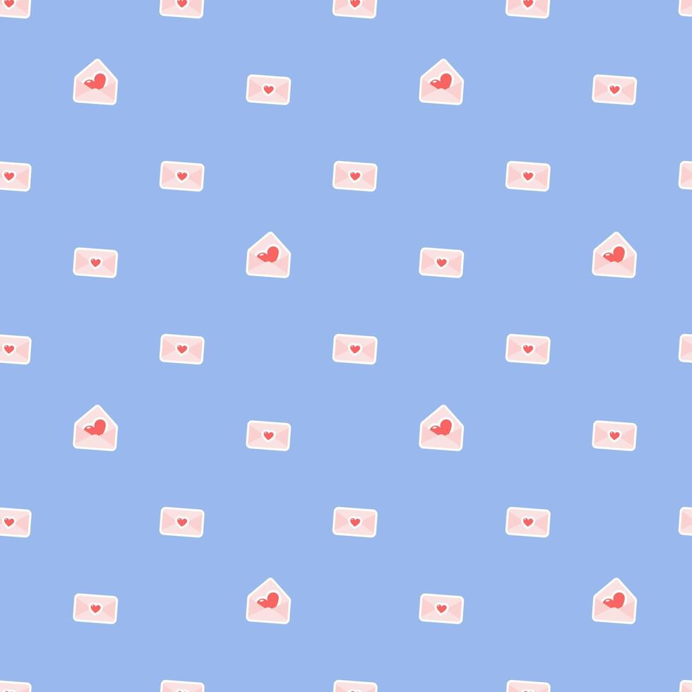 Seamless love vector pattern