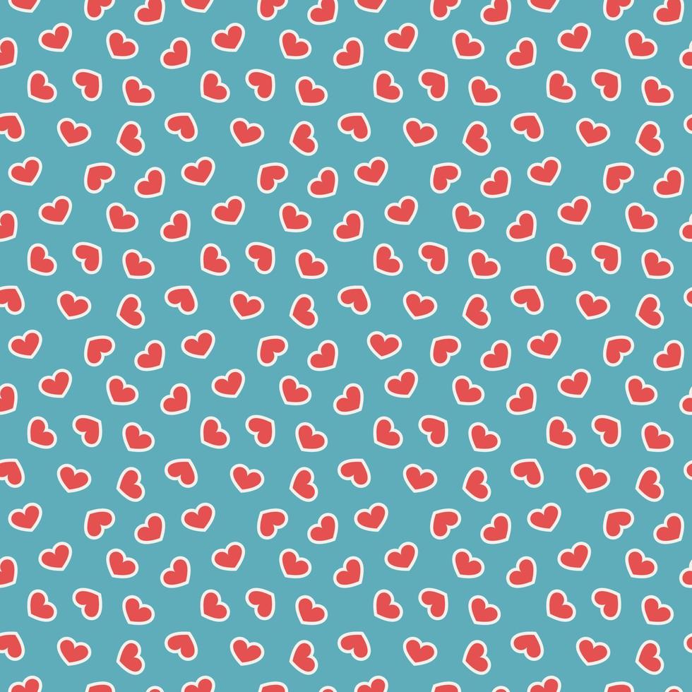 Seamless love vector pattern