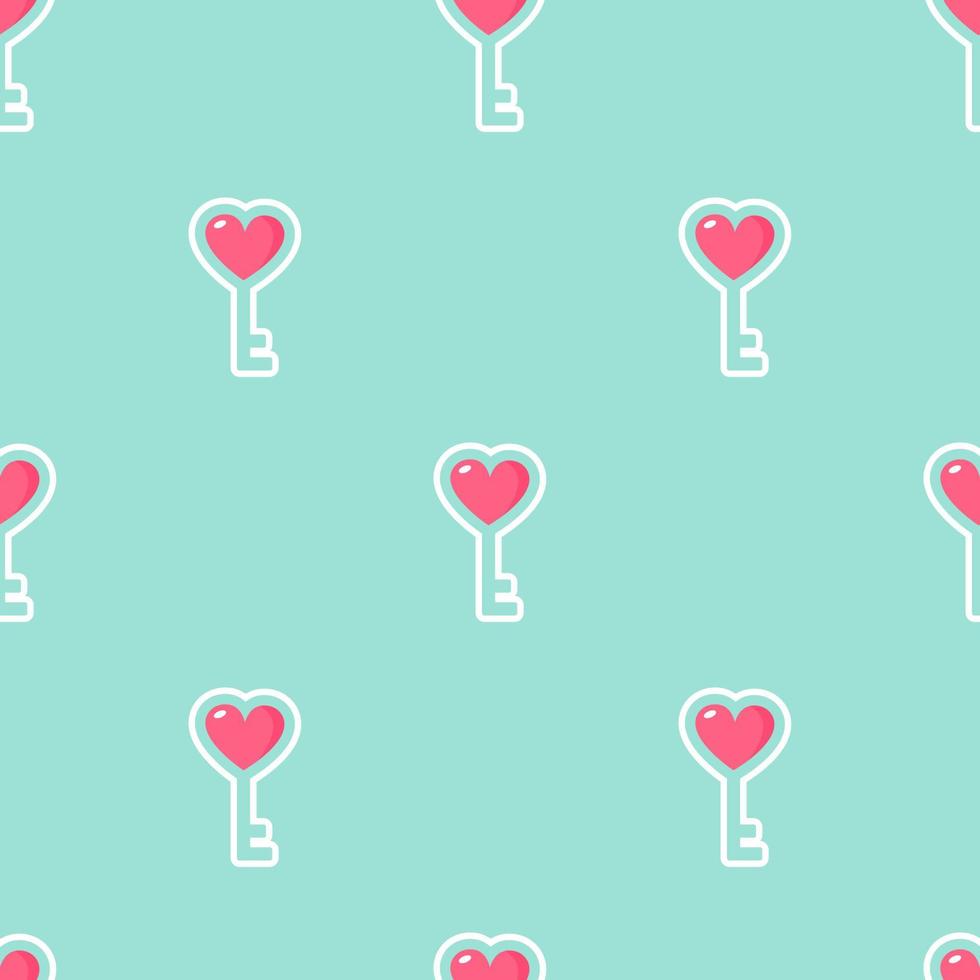 Seamless love vector pattern