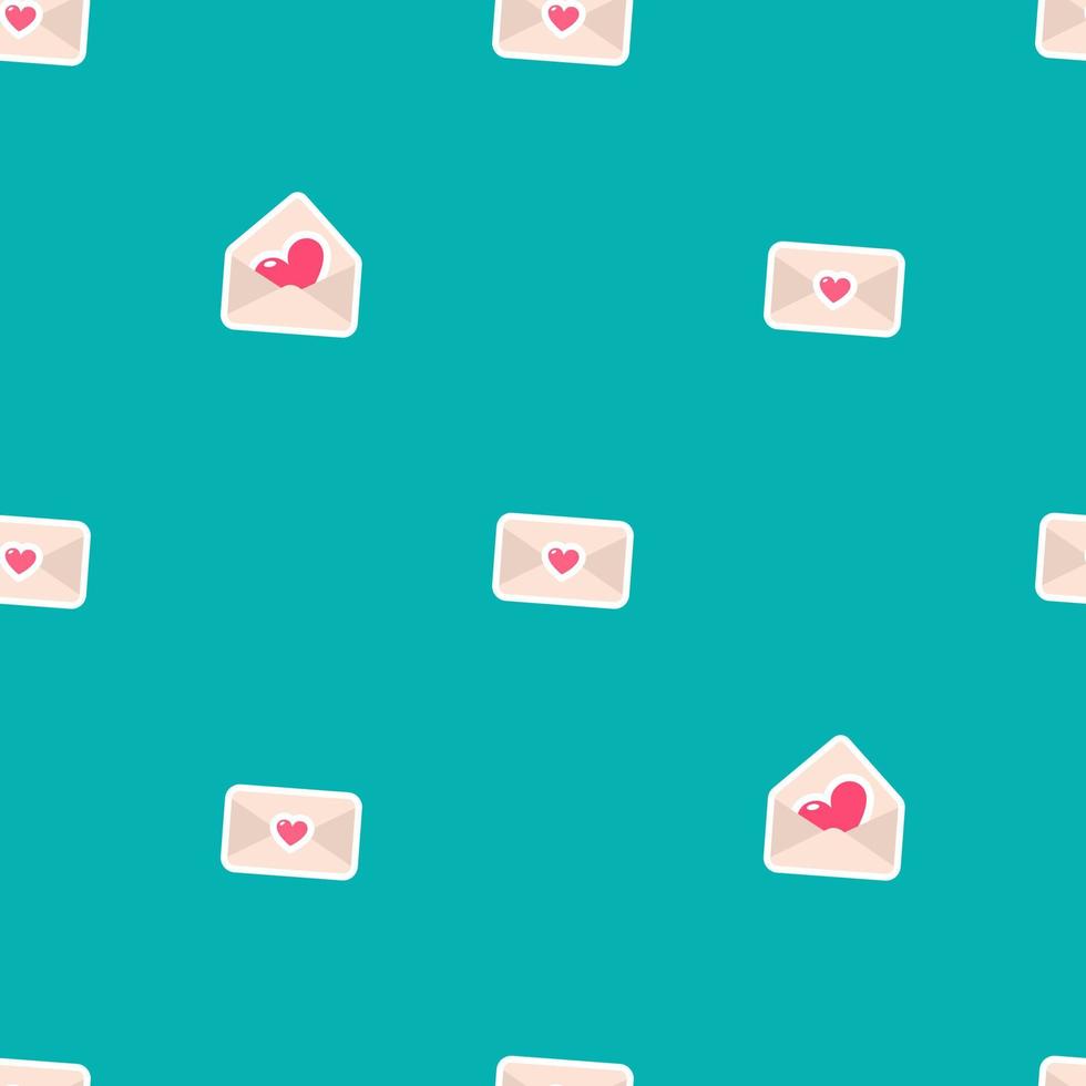 Seamless love vector pattern