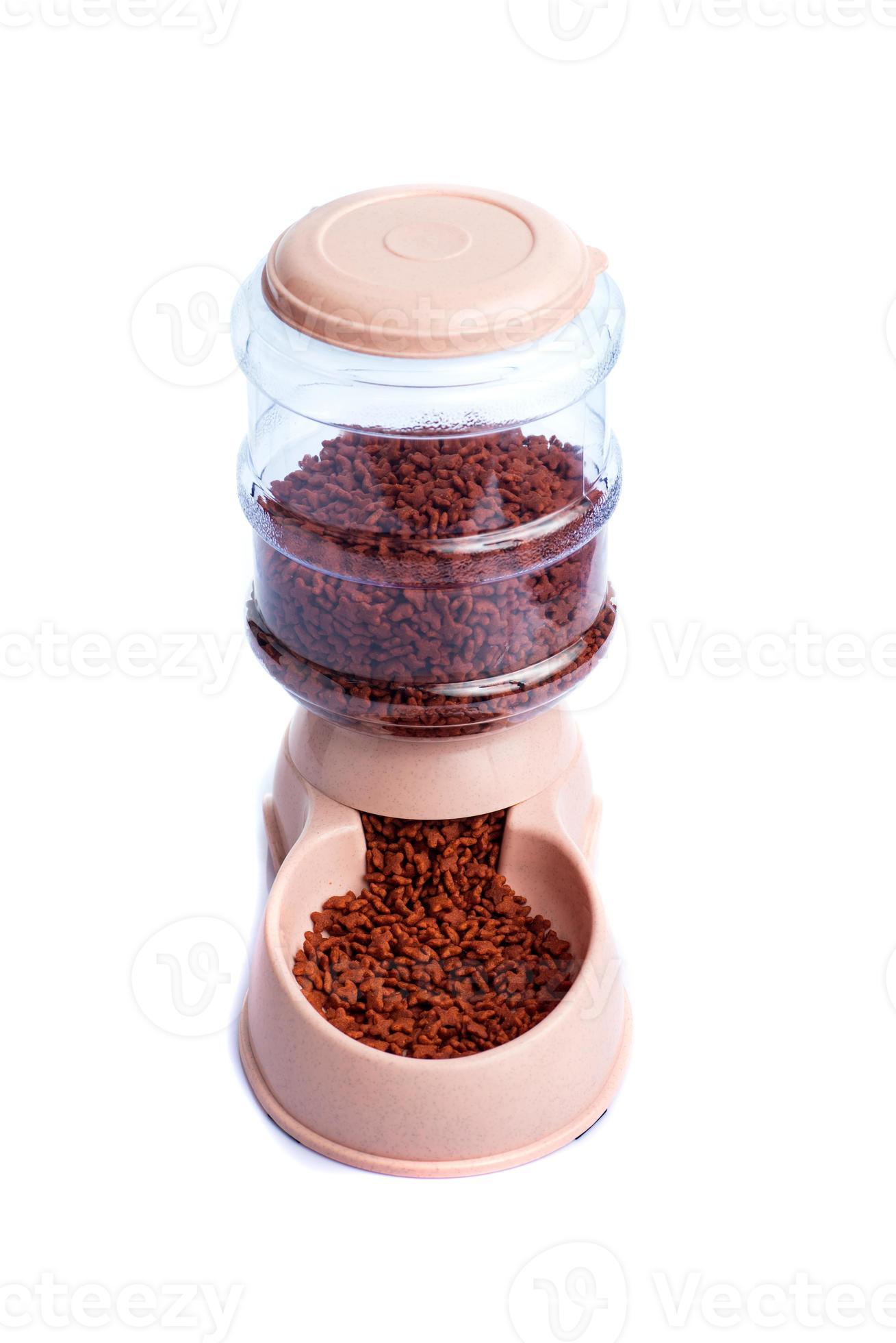 Dispensador De Comida Para Mascotas Alimentador Para Blanco Dispensador De Comida Para Mascotas Alimentador Para Blanco