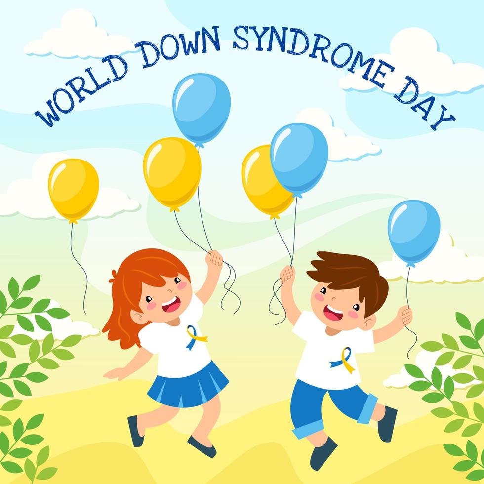World Down Syndrome Day vector