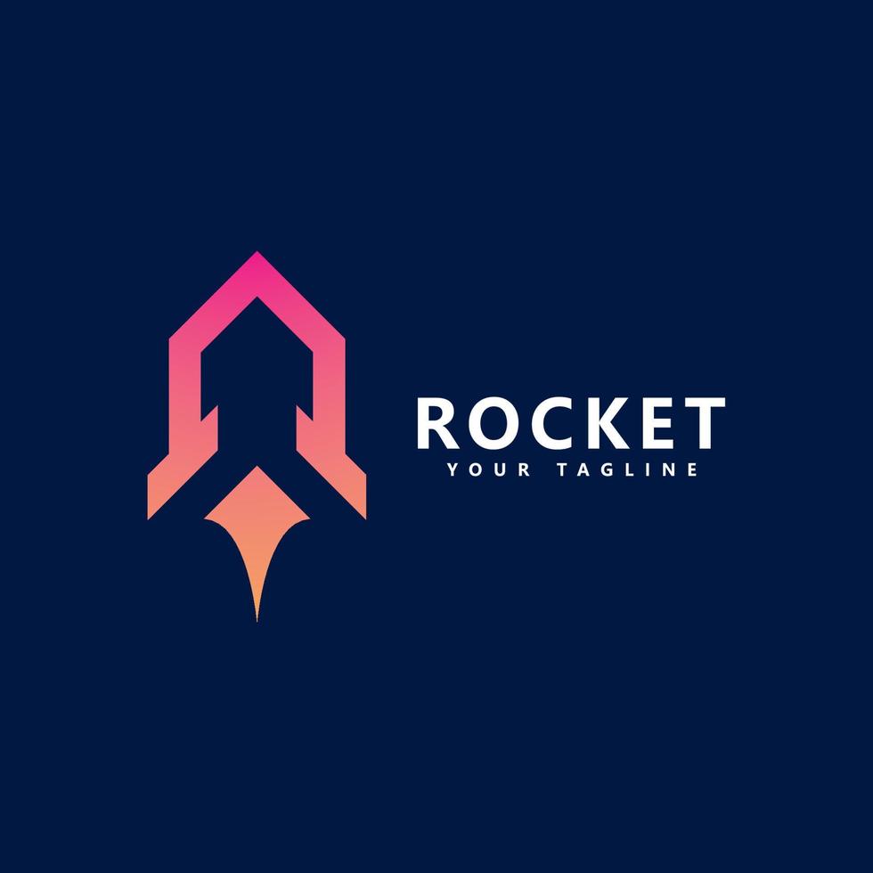 Rocket Logo icon Vector design Template