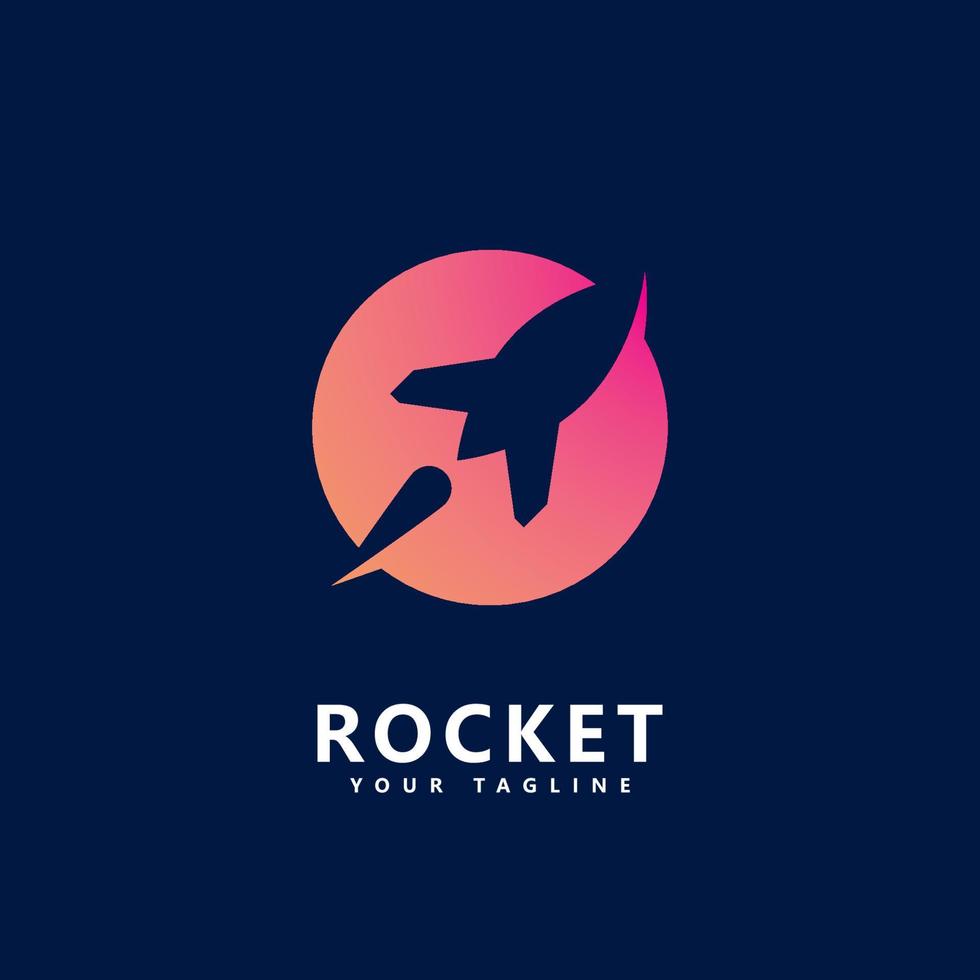 Rocket Logo icon Vector design Template