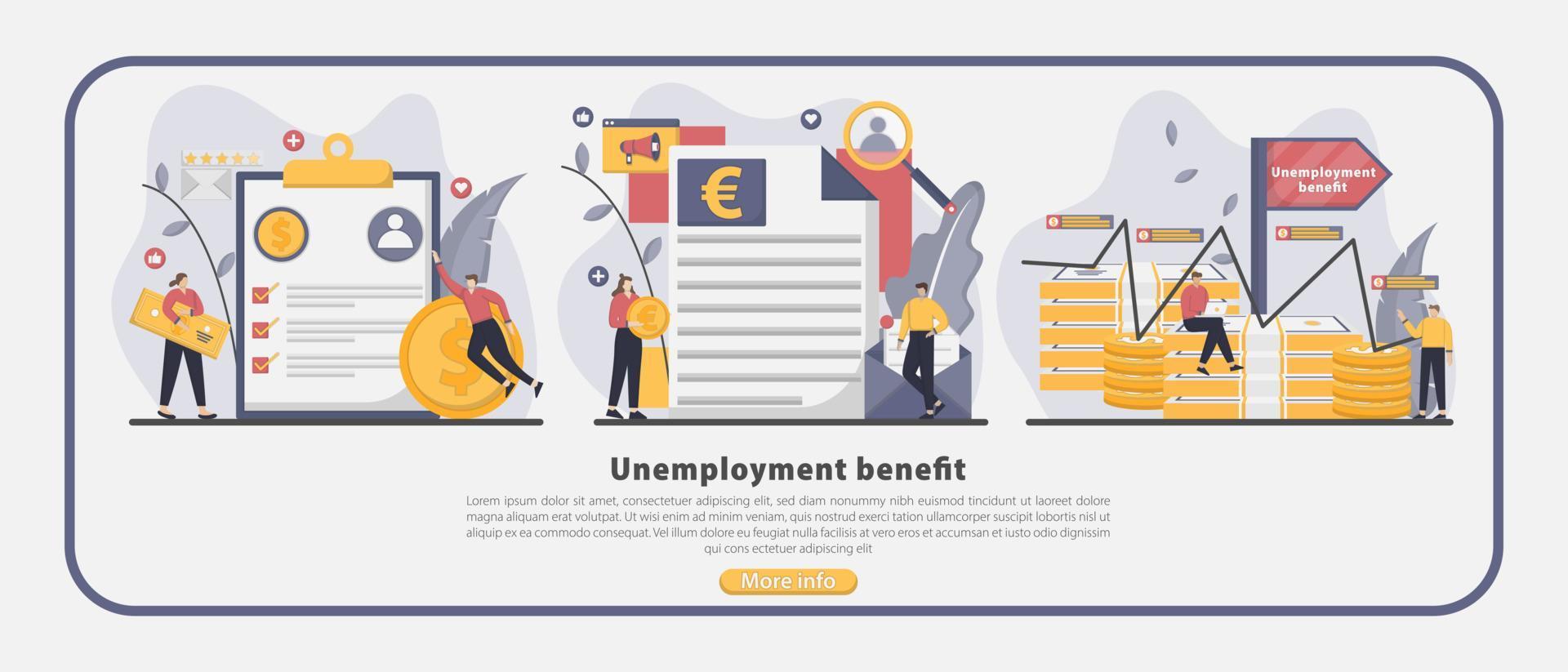 Vector illustration financial and business concept