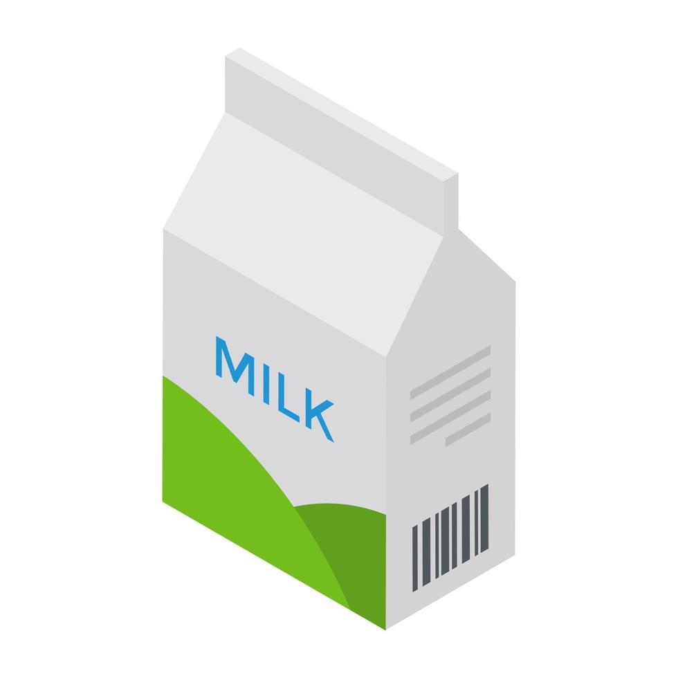 Trendy Milk Concepts vector