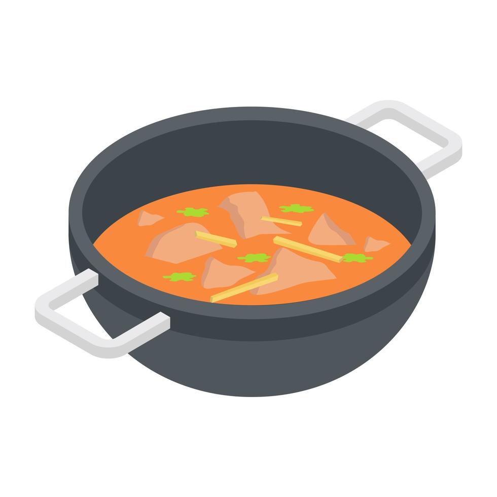 Trendy Curry Concepts vector