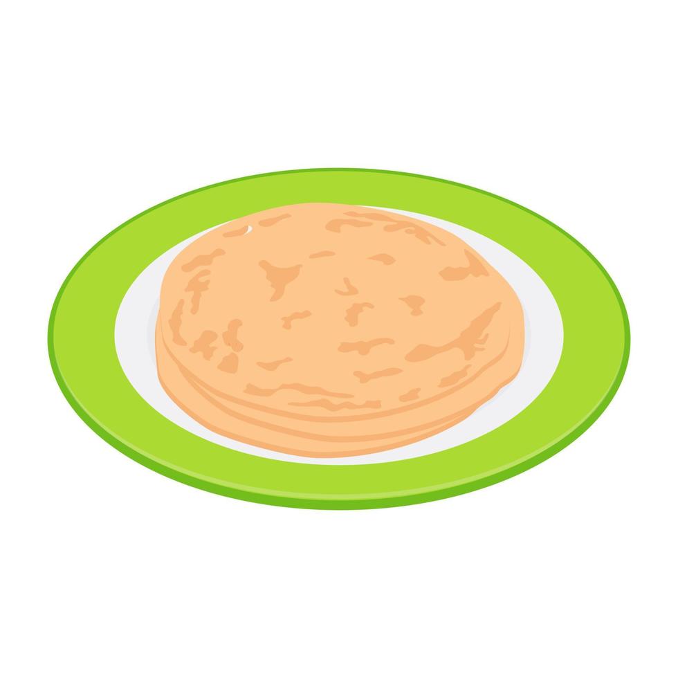 Flat Bread Concepts vector
