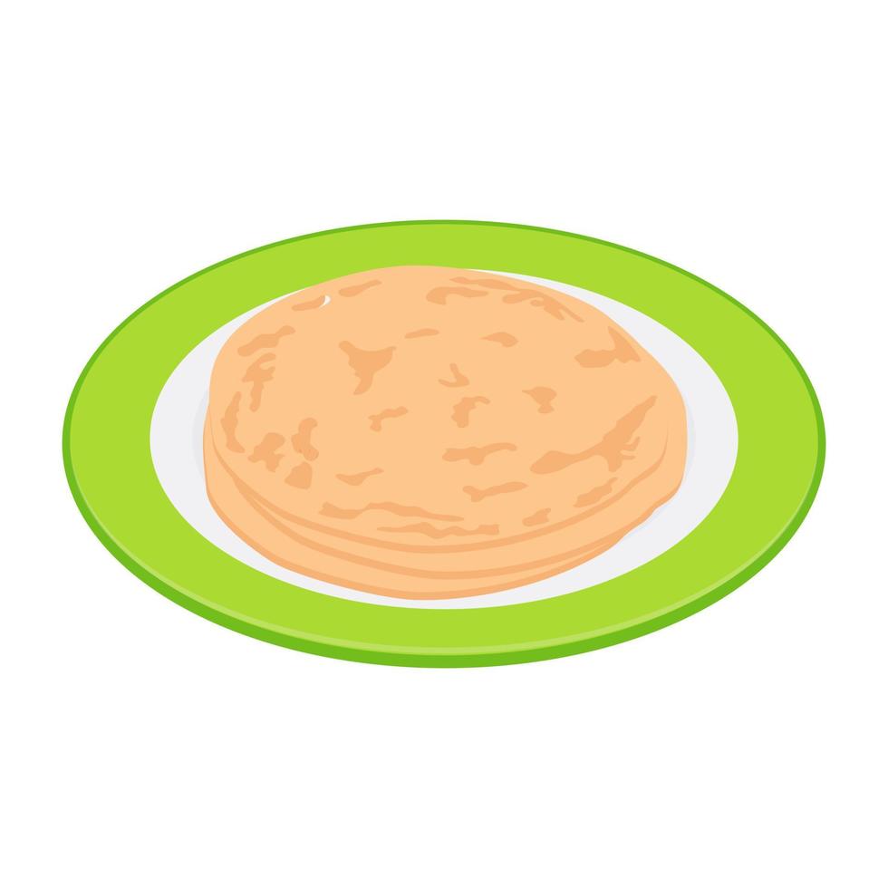 Flat Bread Concepts vector