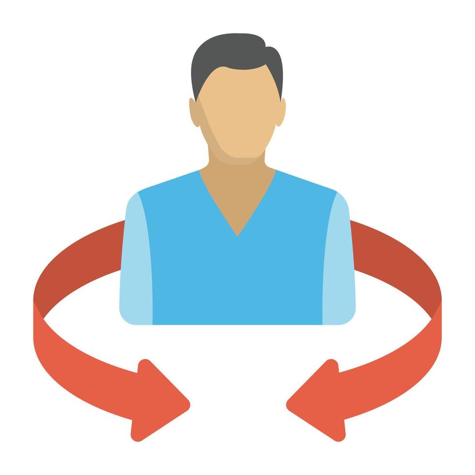 Employee Turnover Concepts vector