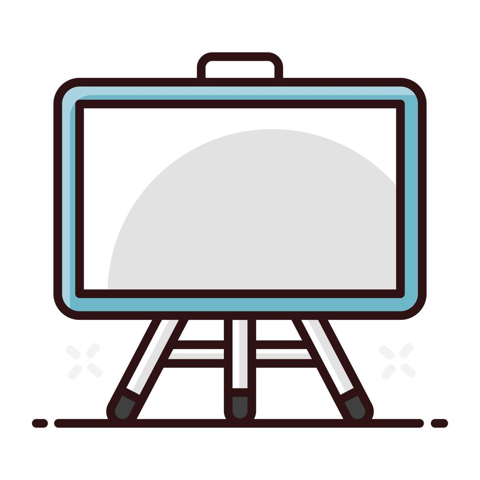 Whiteboard icon design vector