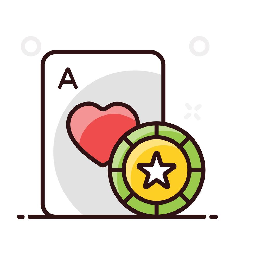 Poker playing cards vector