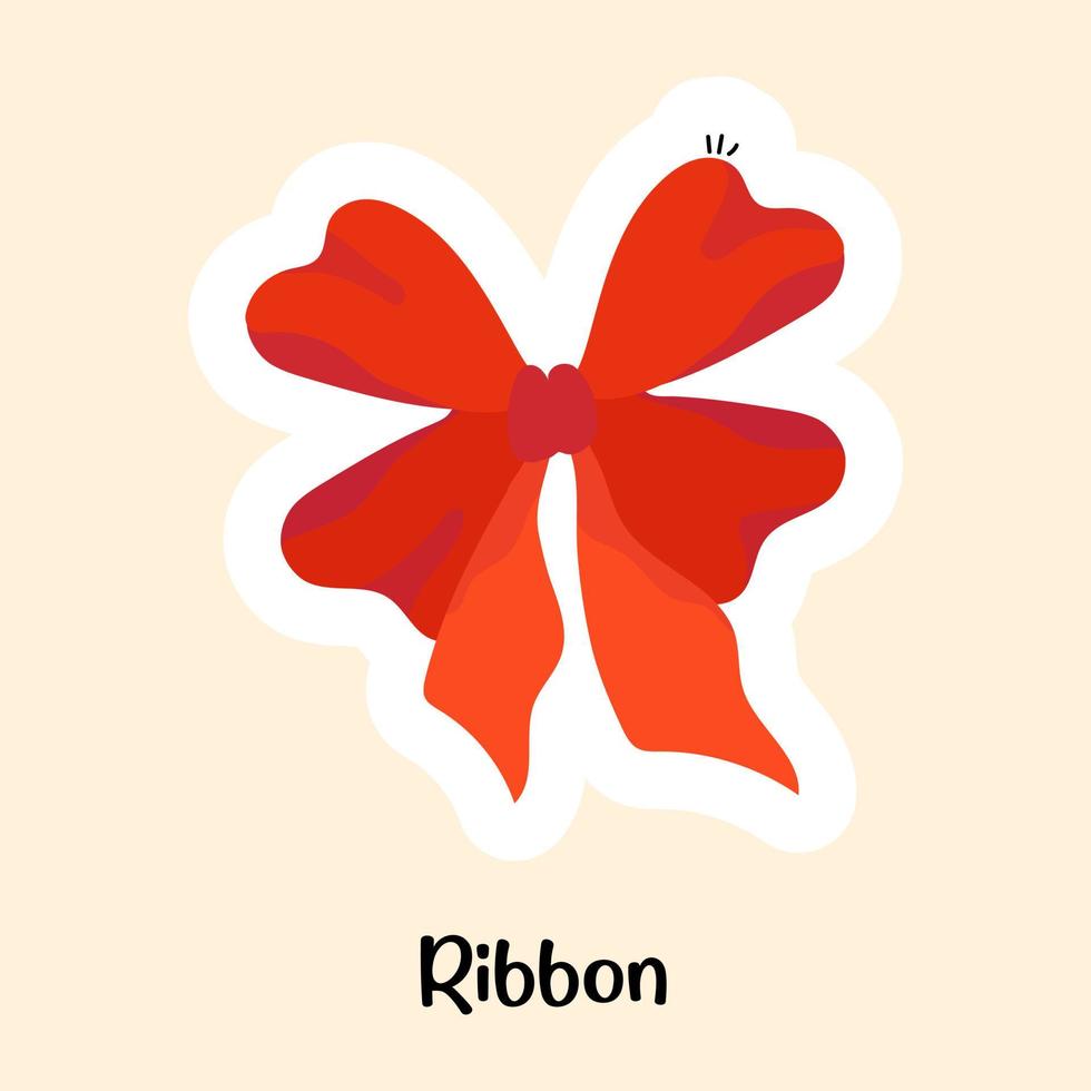 Ribbon and Bow vector